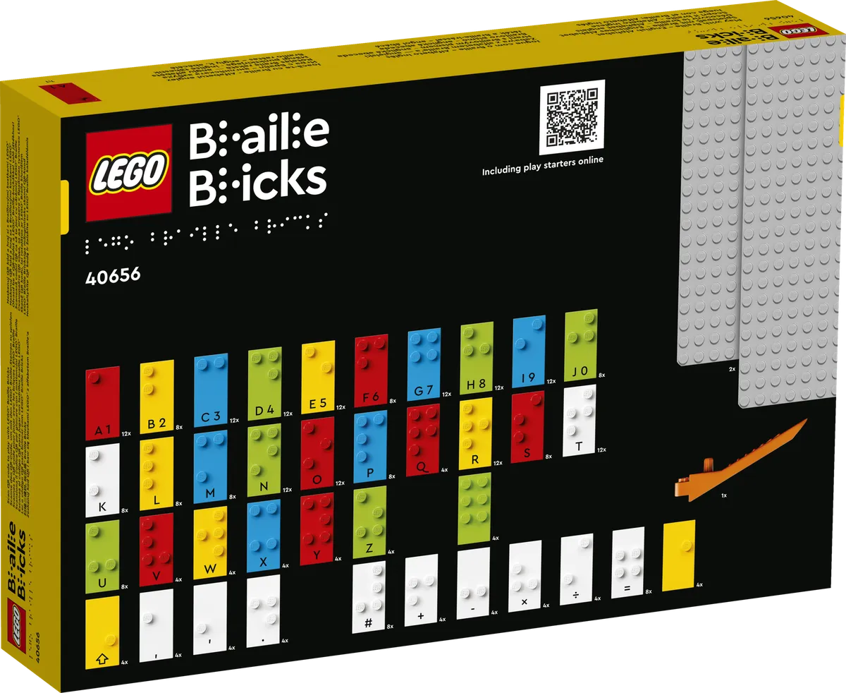 LEGO Play with Braille – English Alphabet (40656) - Bild 8