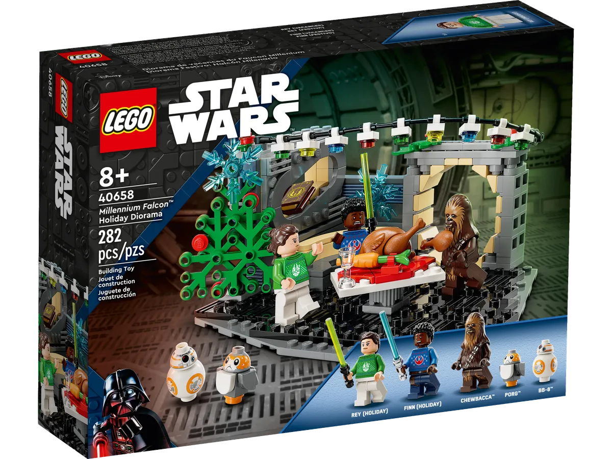 LEGO Millennium Falcon™ Holiday Diorama (40658) - Bild 1
