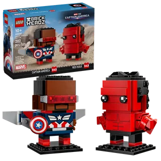 Captain America & Red Hulk Figures von LEGO – Produktfoto 2 von 6