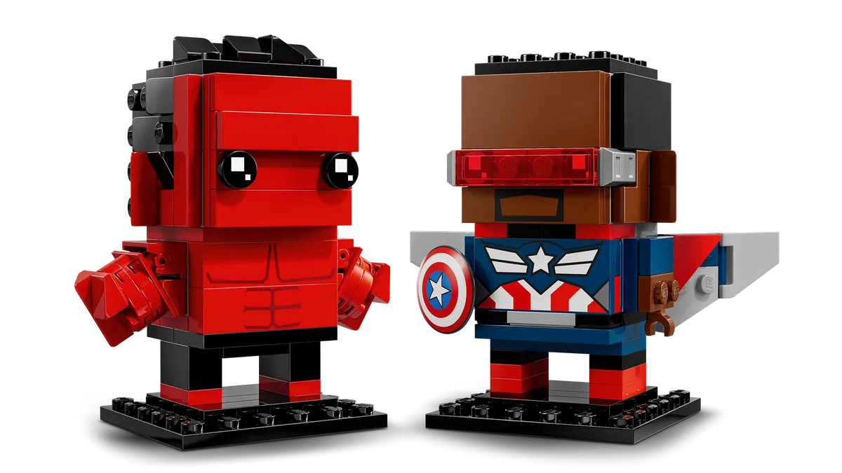 LEGO Captain America & Red Hulk Figures (40668) - Bild 2