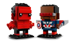 LEGO Captain America & Red Hulk Figures (40668) - afbeelding 2