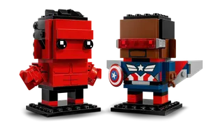 Captain America & Red Hulk Figures von LEGO – Produktfoto 3 von 6