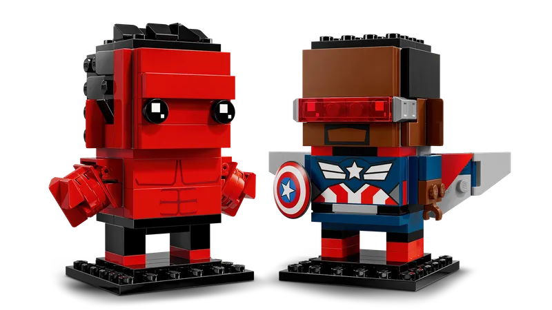 Captain America & Red Hulk Figures von LEGO – Produktfoto 3 von 6