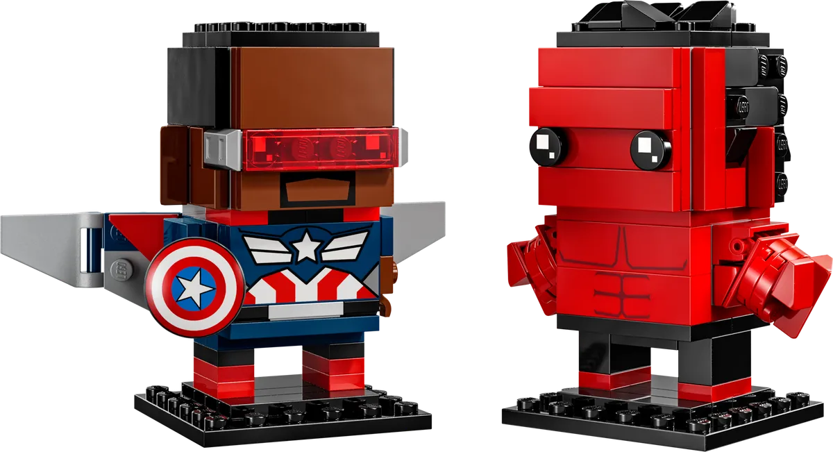 LEGO Captain America & Red Hulk Figures (40668)