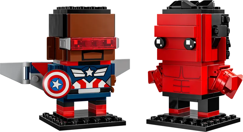 Captain America & Red Hulk Figures