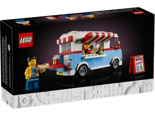 Retro Food Truck van LEGO – productfoto 2 van 4