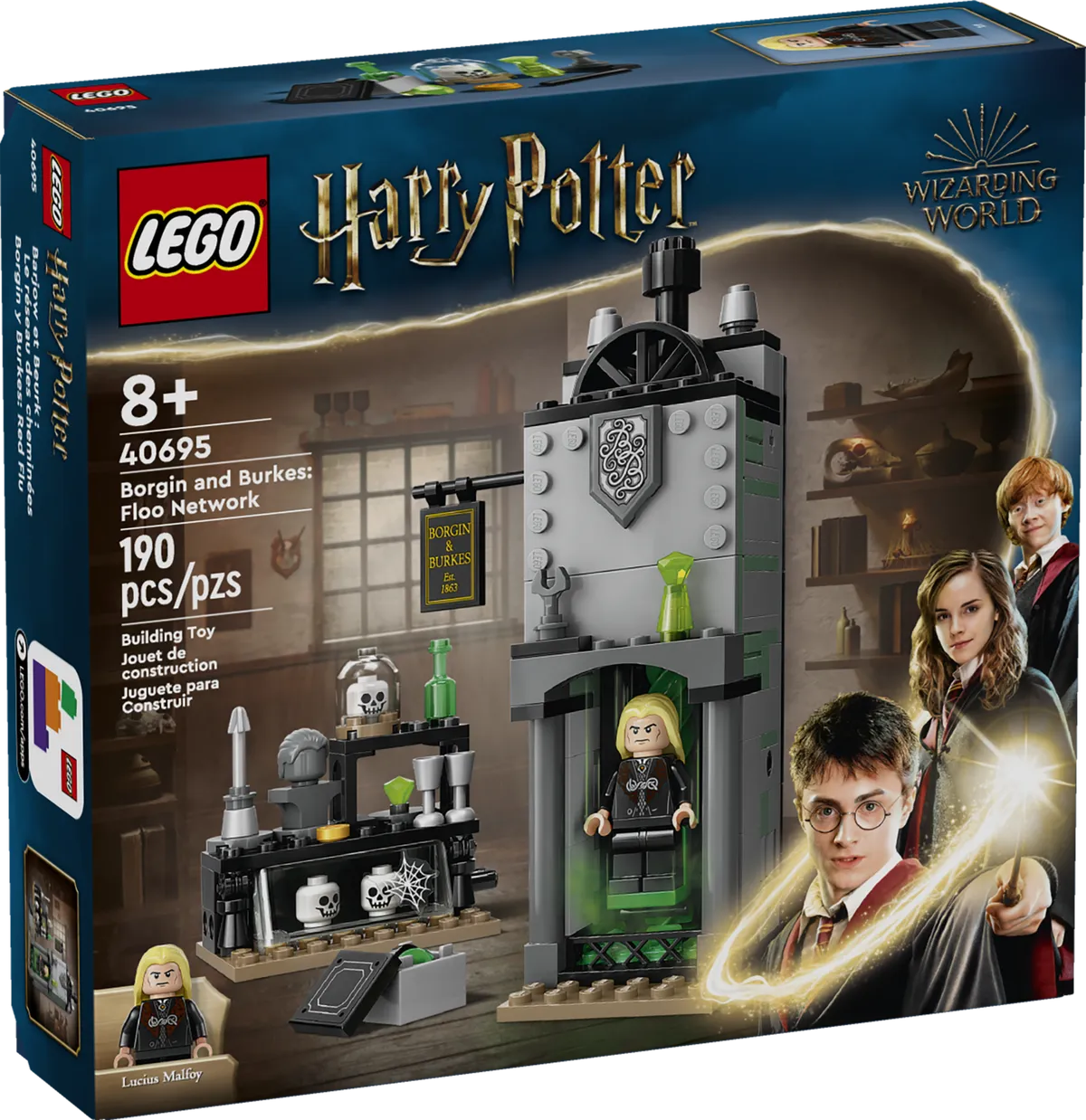 LEGO Borgin and Burkes: Floo Network (40695) - Bild 3