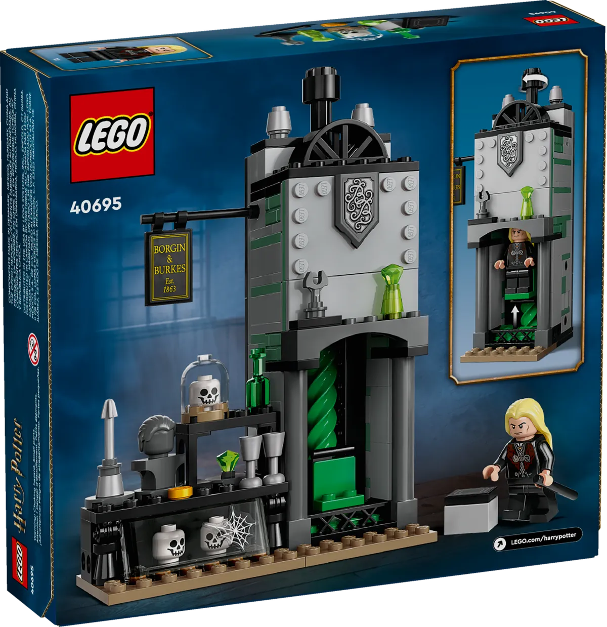 LEGO Borgin and Burkes: Floo Network (40695) - Bild 4