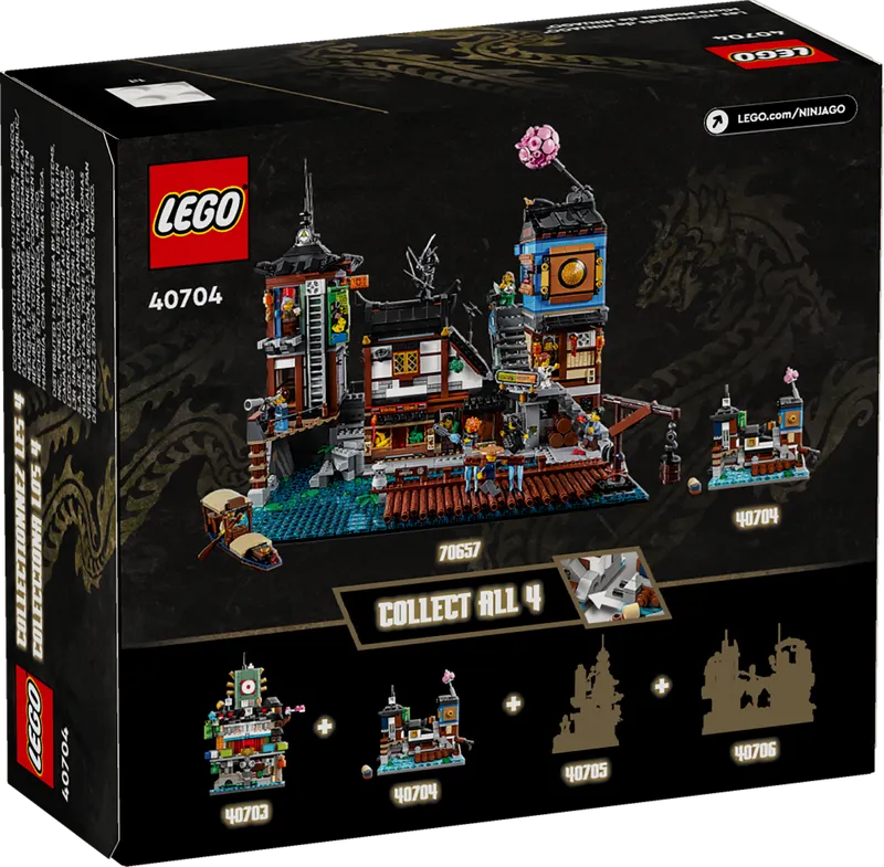 Micro NINJAGO® Docks von LEGO – Produktfoto 2 von 2