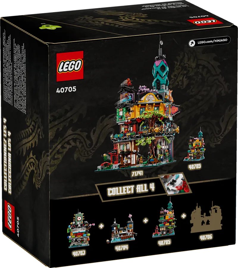 Micro NINJAGO® City Gardens van LEGO – productfoto 3 van 4