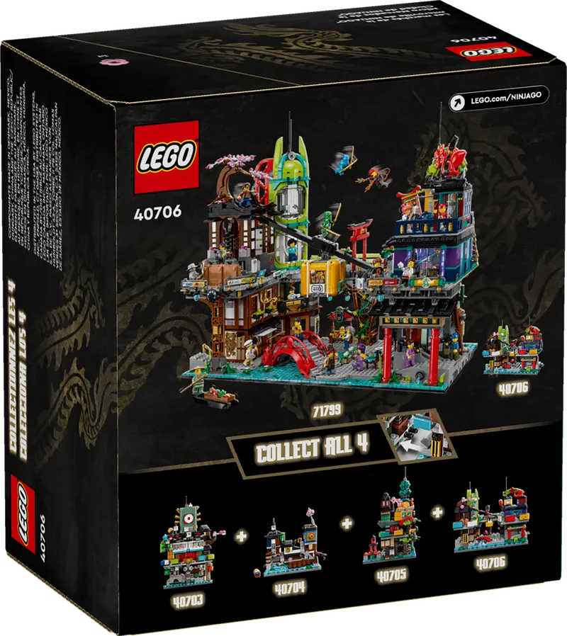 Micro NINJAGO® City Markets by LEGO – product photo 3 of 4