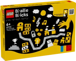 LEGO Play with Braille – German Alphabet (40722)