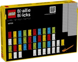 LEGO Play with Braille – Italian Alphabet (40723) - afbeelding 1