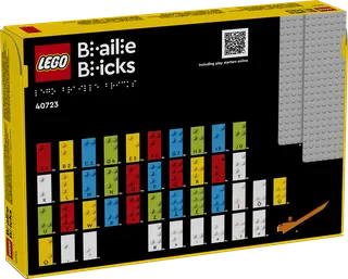 Play with Braille – Italian Alphabet van LEGO – productfoto 2 van 7