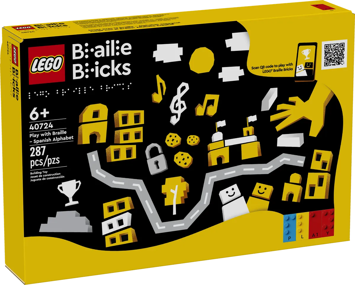 LEGO Play with Braille – Spanish Alphabet (40724)