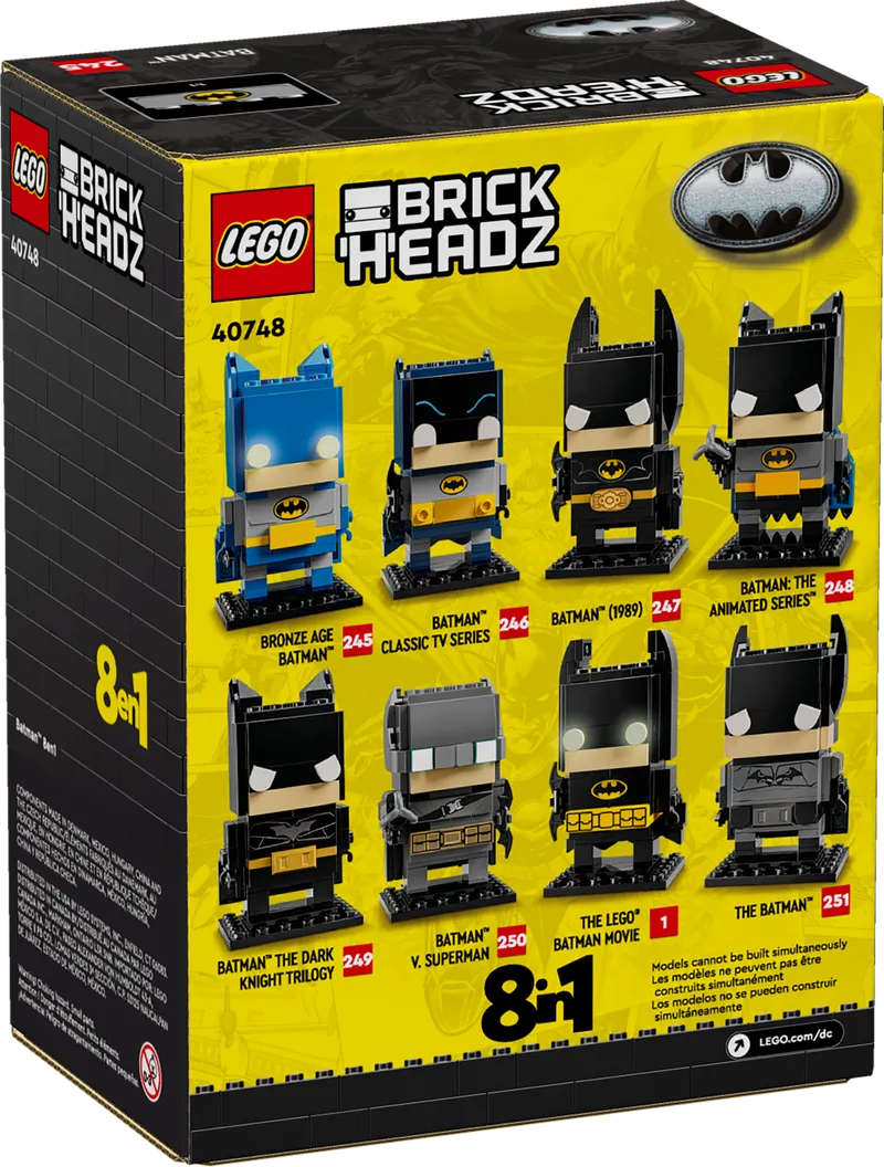 Batman™ 8-in-1 figuur van LEGO – productfoto 10 van 13