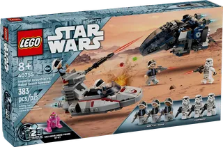 Imperial Dropship vs. Rebel Scout Speeder van LEGO – productfoto 2 van 5