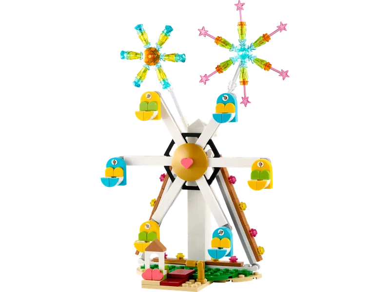 Celebration: Ferris Wheel with Fireworks