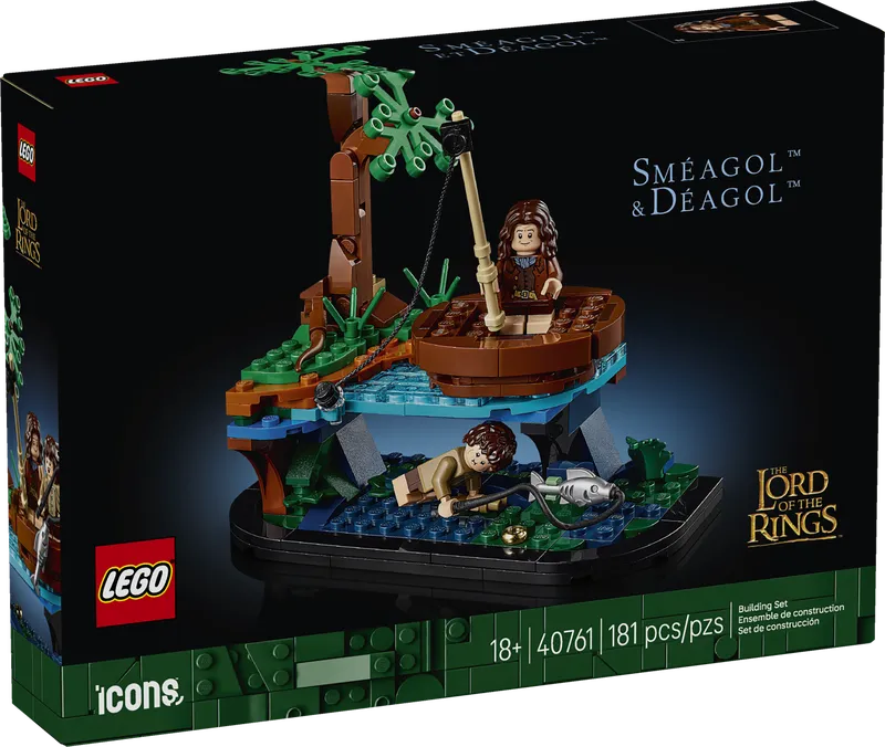 The Lord of the Rings: Sméagol™ & Déagol™ fra LEGO – produktfoto 2 af 4