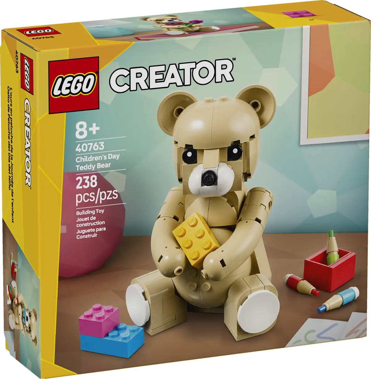 LEGO Children's Day Teddy Bear (40763) - Bild 1