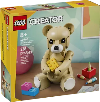 Children's Day Teddy Bear by LEGO – product photo 2 of 5