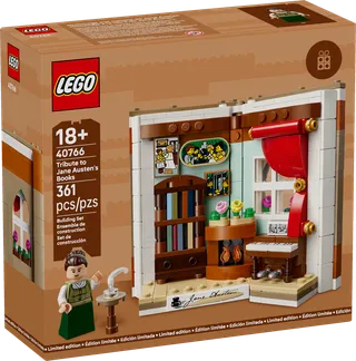 Eerbetoon aan de boeken van Jane Austen van LEGO – productfoto 2 van 5
