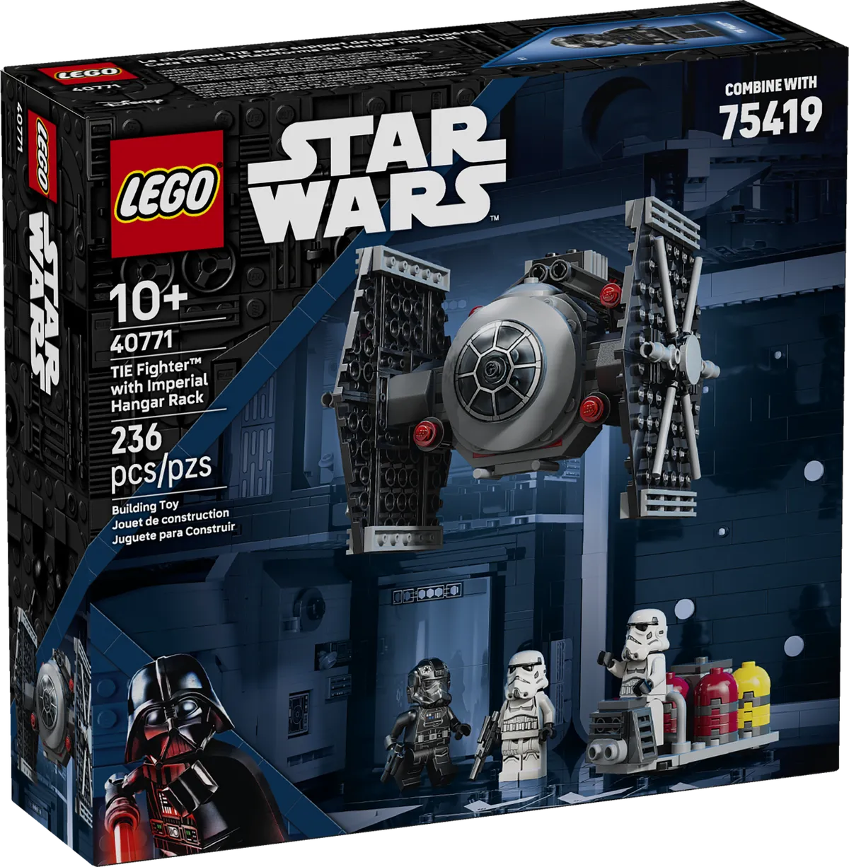 LEGO TIE Fighter™ with Imperial Hangar Rack (40771) - Bild 1