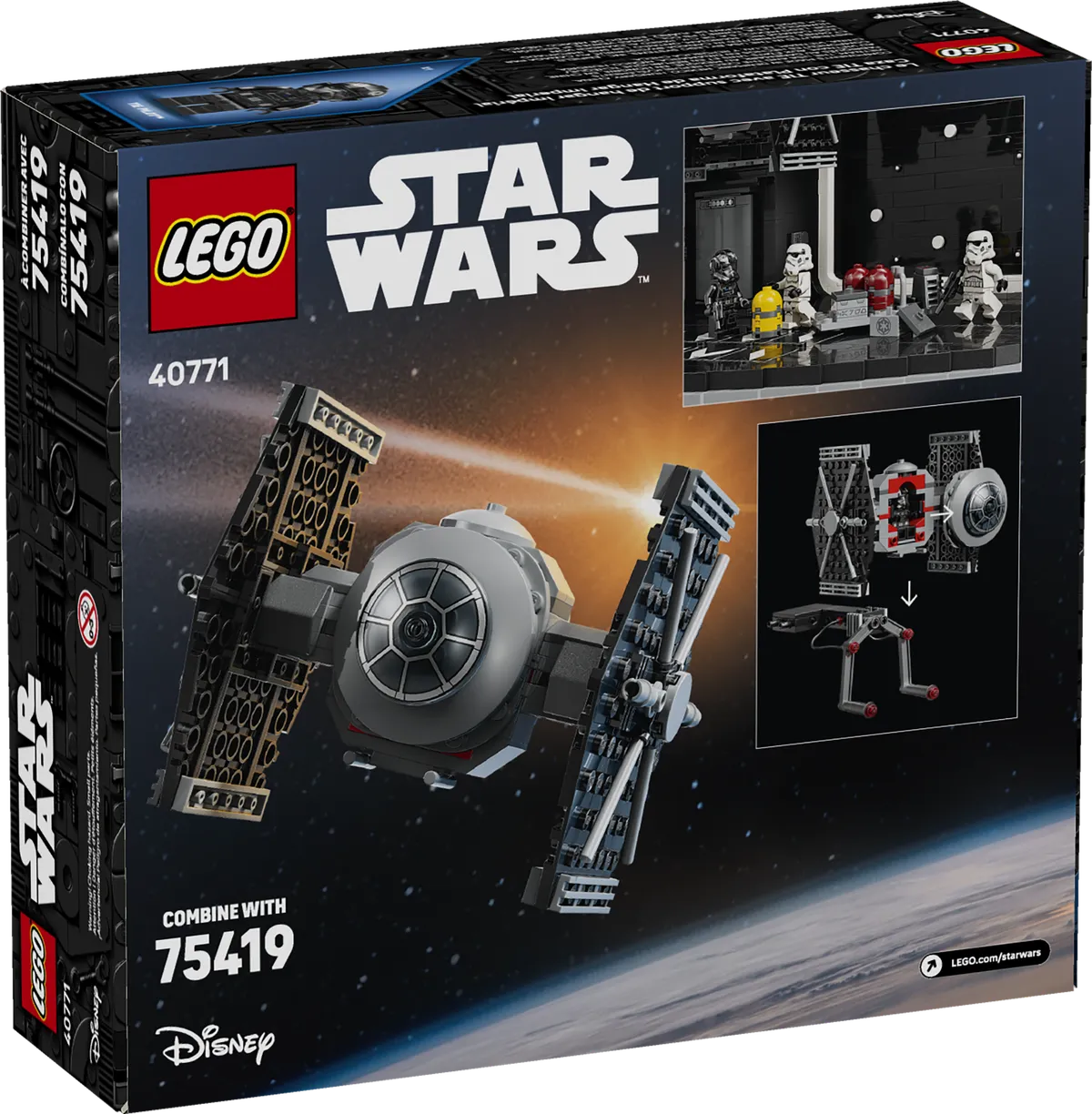LEGO TIE Fighter™ with Imperial Hangar Rack (40771) - Bild 7