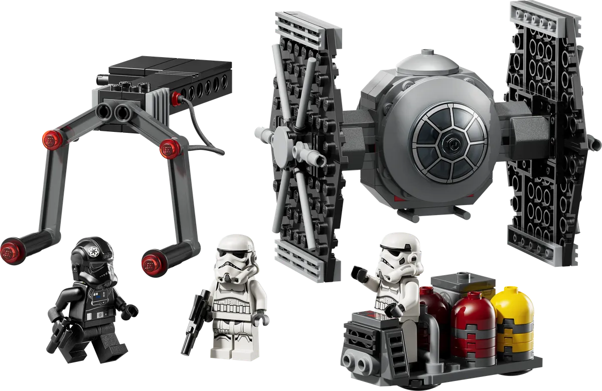 LEGO TIE Fighter™ with Imperial Hangar Rack (40771)