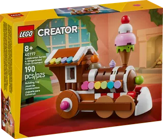 Celebration Series: Gingerbread Train Ornament by LEGO – product photo 2 of 4