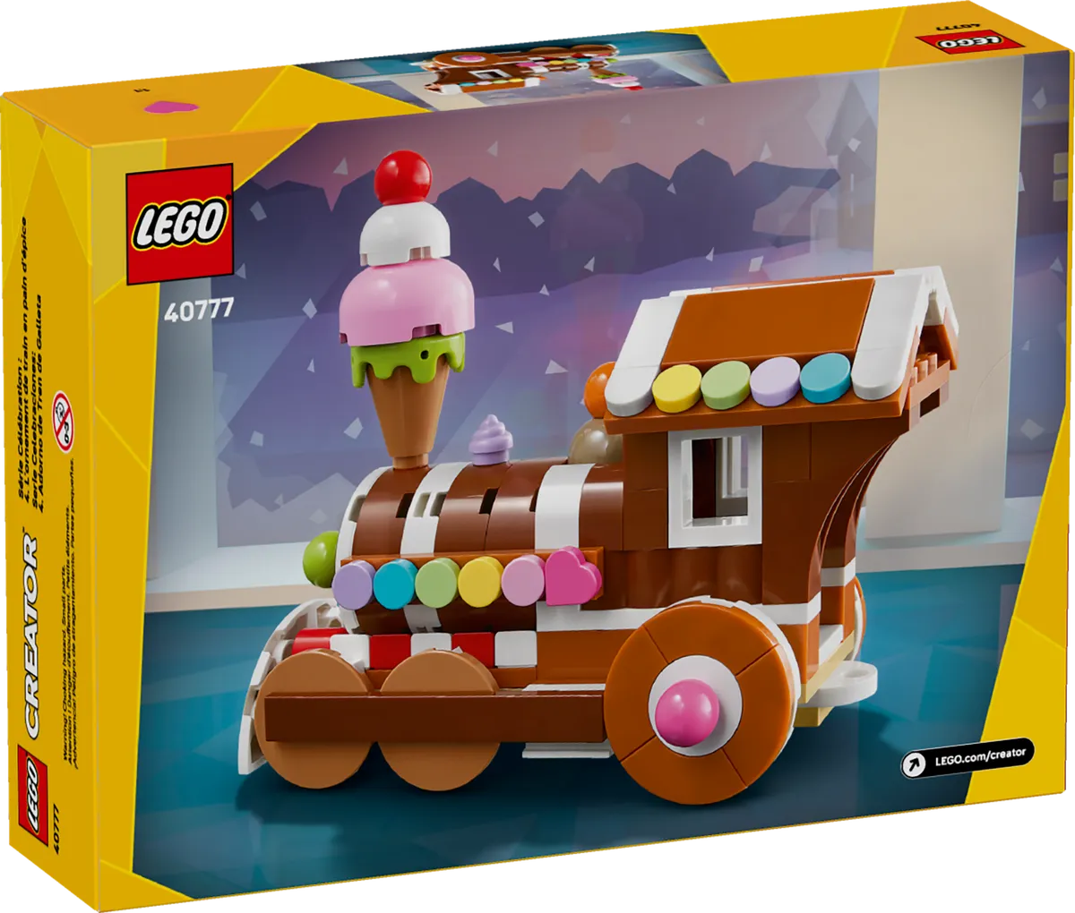 LEGO Celebration Series: Gingerbread Train Ornament (40777) - Bild 3