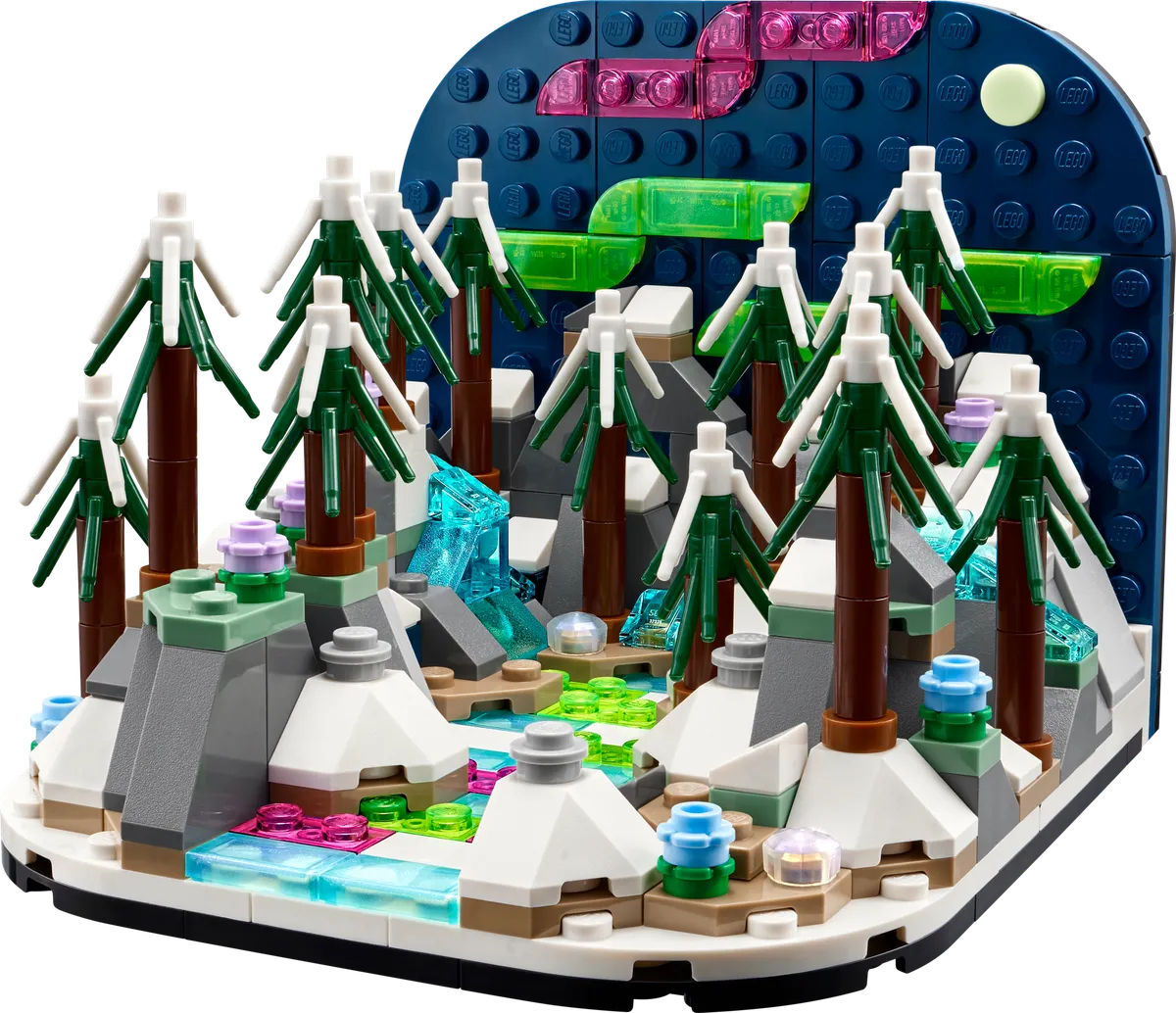 LEGO Northern Lights Diorama (40785)