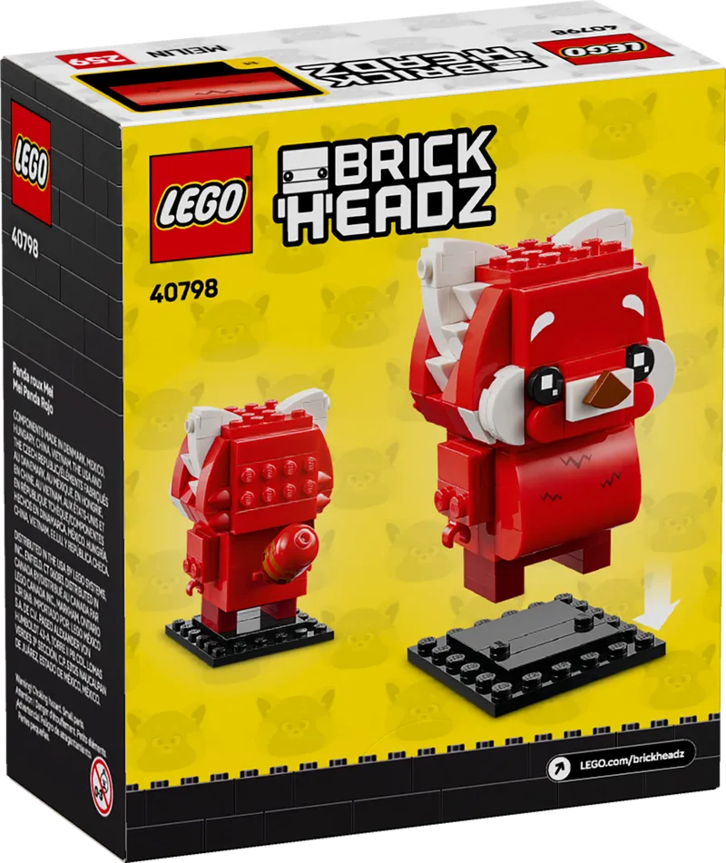 Red Panda Mei fra LEGO – produktbillede 6 af 6