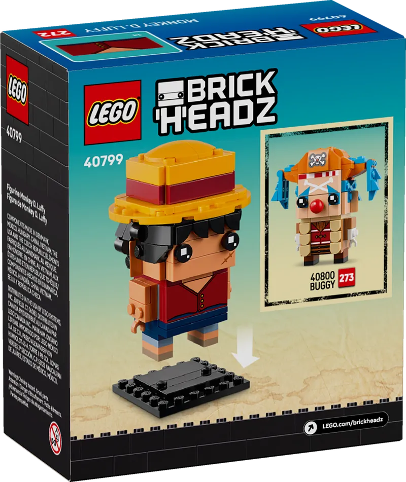 Monkey D. Luffy Figure by LEGO – product photo 8 of 8
