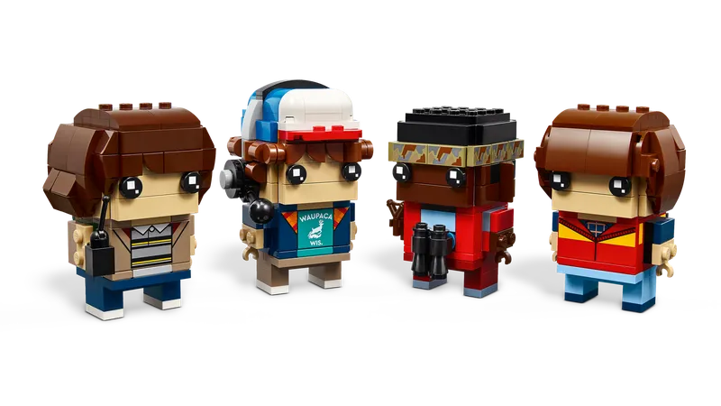 LEGO 40801 Mike, Dustin, Lucas en Will figuren detail image