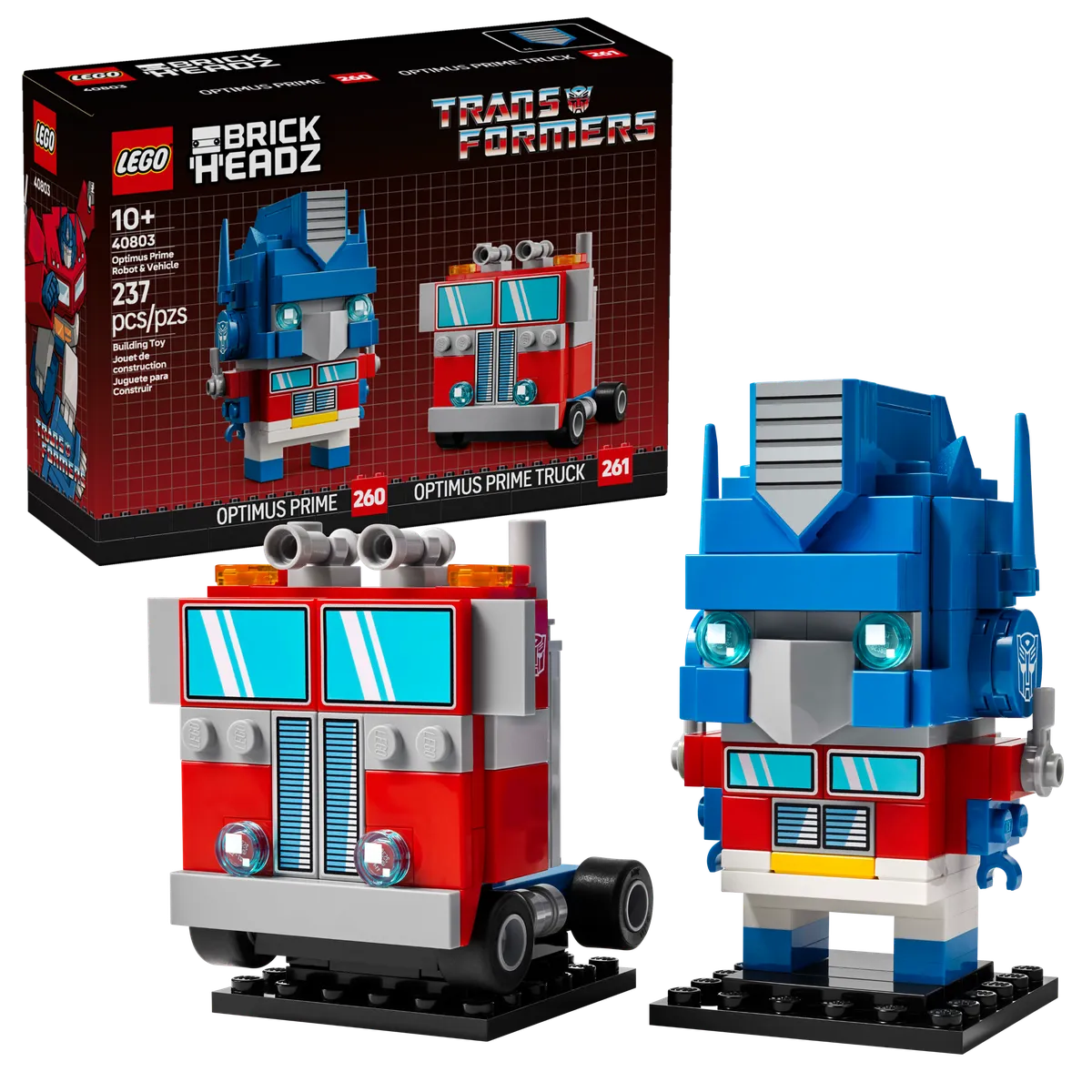 LEGO Optimus Prime Robot & Vehicle (40803) - Bild 4