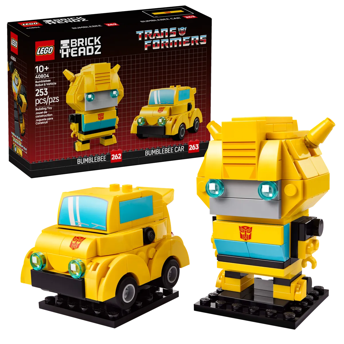 LEGO Bumblebee Robot & Vehicle (40804) - afbeelding 3