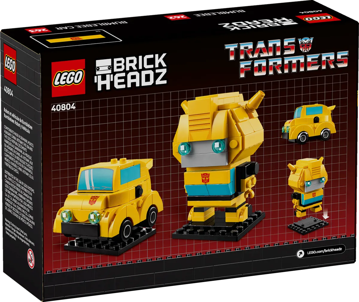 LEGO Bumblebee Robot & Vehicle (40804) - afbeelding 6