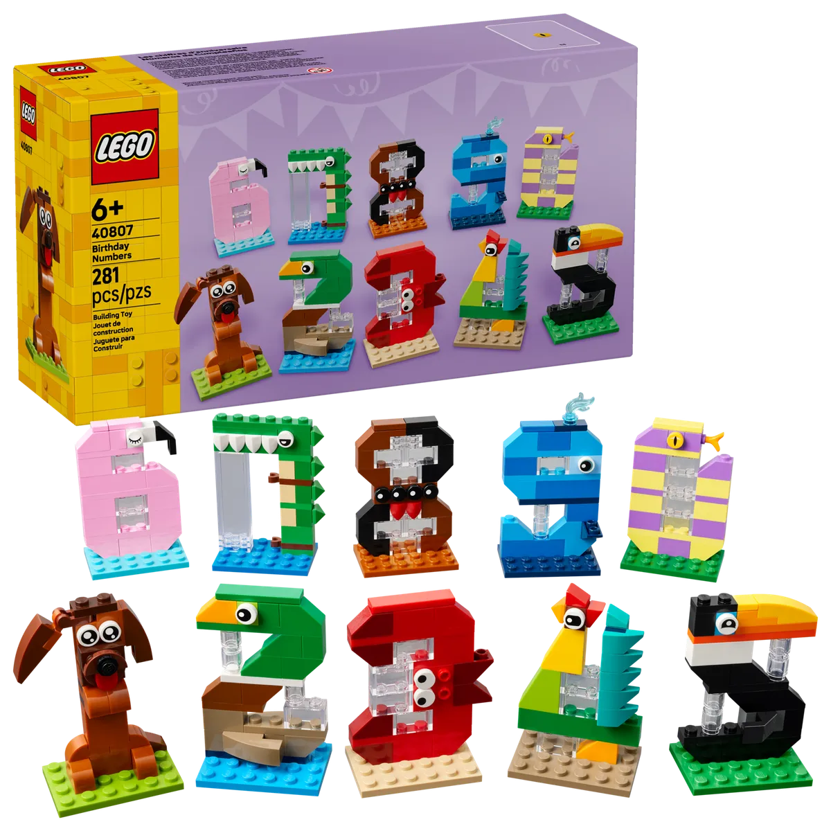 LEGO Birthday Numbers (40807) - Bild 4