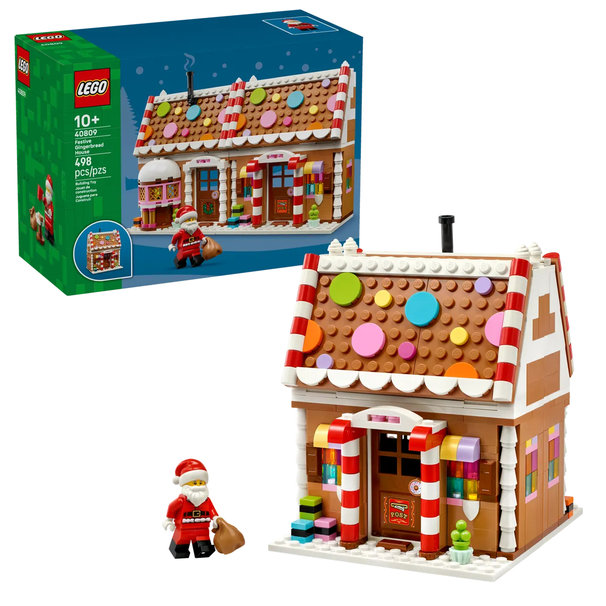 LEGO Festive Gingerbread House (40809) - Bild 6