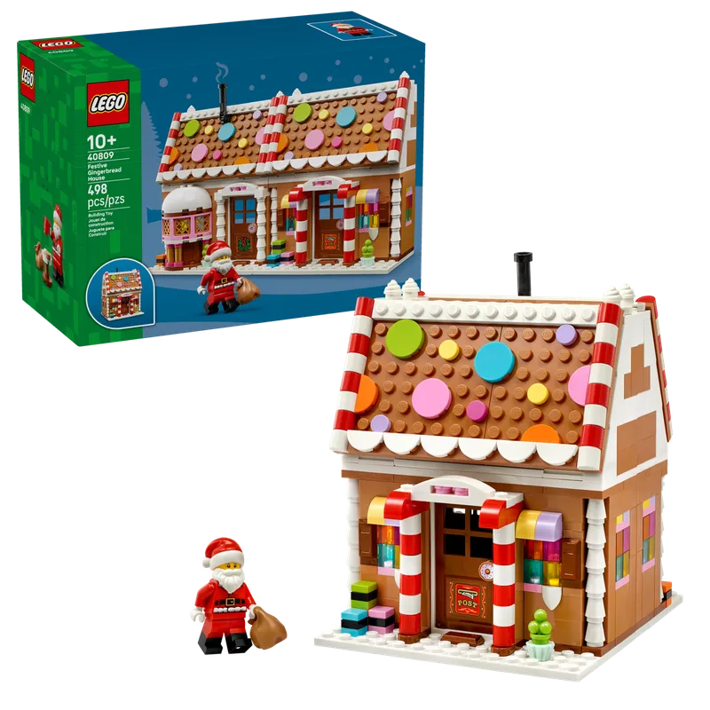 Festive Gingerbread House by LEGO – product photo 2 of 10