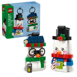 LEGO Snowman Ornaments (40812) - afbeelding 1