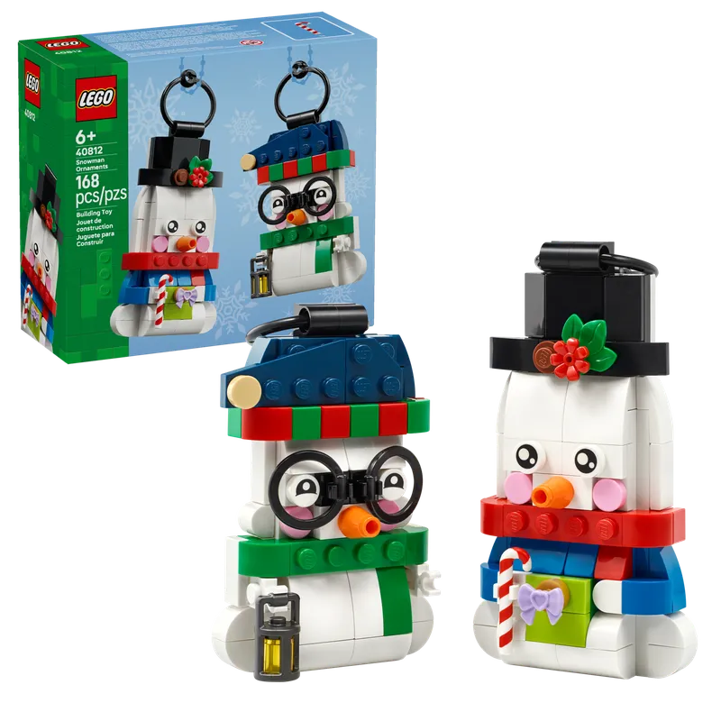 Snowman Ornaments de LEGO – photo du produit 2 sur 8