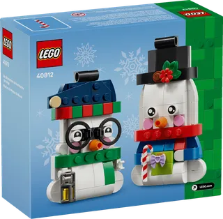 Snowman Ornaments de LEGO – photo du produit 8 sur 8