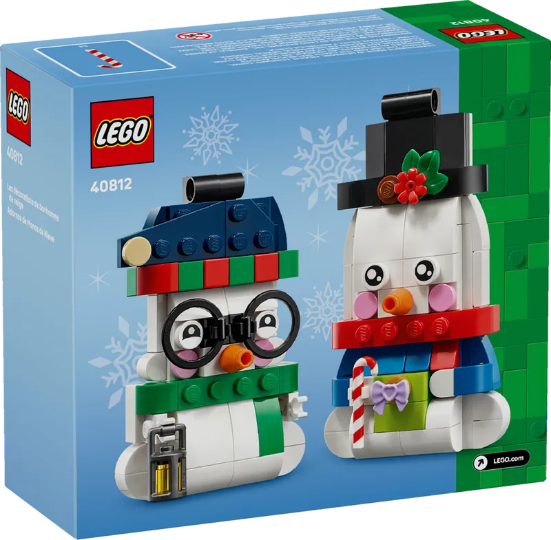 Snowman Ornaments de LEGO – photo du produit 8 sur 8