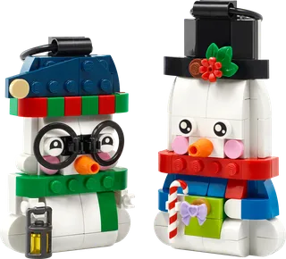 Snowman Ornaments de LEGO – photo du produit 1 sur 8