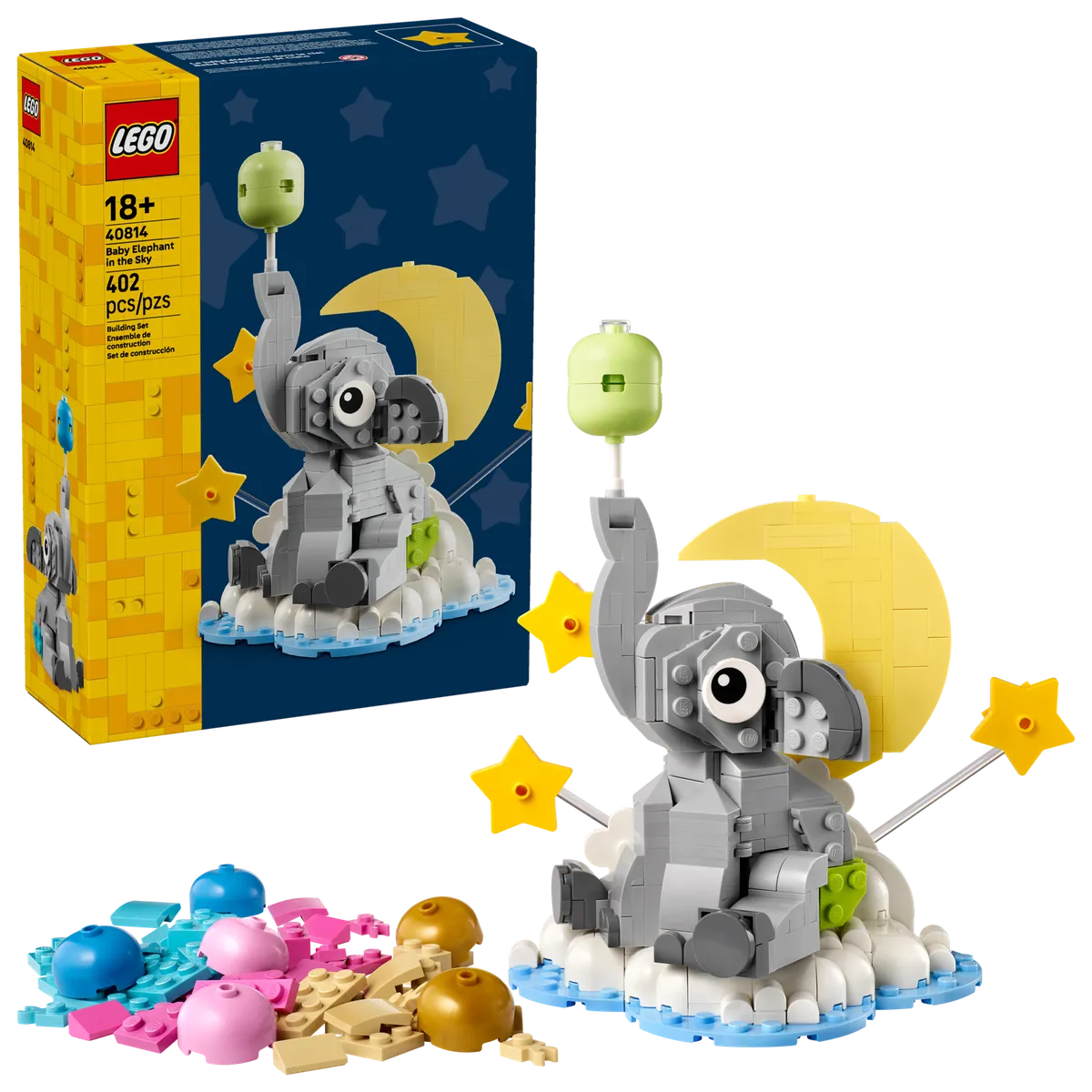 LEGO Baby Elephant in the Sky (40814) - Bild 4