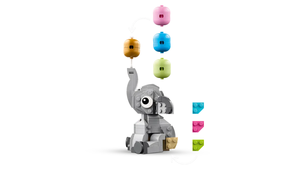 LEGO Baby Elephant in the Sky (40814) - Bild 2
