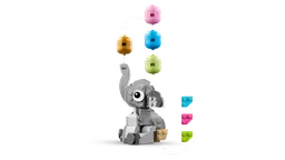 LEGO Baby Elephant in the Sky (40814) - afbeelding 4