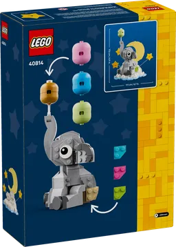 LEGO Baby Elephant in the Sky (40814) - afbeelding 7